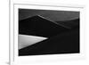 Sand Dunes Panorama in Black & White, Death Valley-Steve Gadomski-Framed Photographic Print