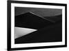 Sand Dunes Panorama in Black & White, Death Valley-Steve Gadomski-Framed Photographic Print