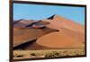 Sand dunes, Sossusvlei, Namib Desert, Namib-Naukluft National Park, Namibia-null-Framed Photographic Print