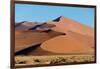 Sand dunes, Sossusvlei, Namib Desert, Namib-Naukluft National Park, Namibia-null-Framed Photographic Print