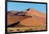 Sand dunes, Sossusvlei, Namib Desert, Namib-Naukluft National Park, Namibia-null-Framed Photographic Print