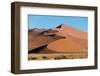 Sand dunes, Sossusvlei, Namib Desert, Namib-Naukluft National Park, Namibia-null-Framed Photographic Print