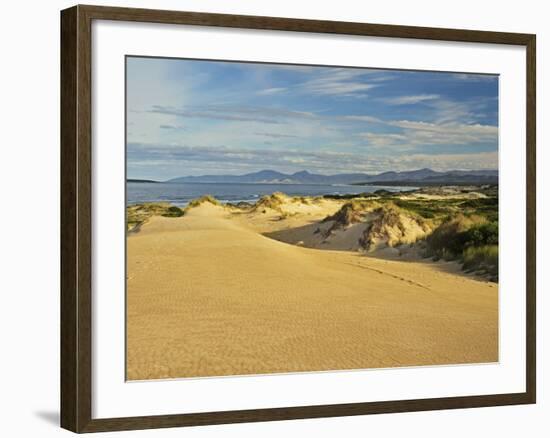 Sand Dunes, St. Helens Conservation Area, St. Helens, Tasmania, Australia, Pacific-Jochen Schlenker-Framed Photographic Print