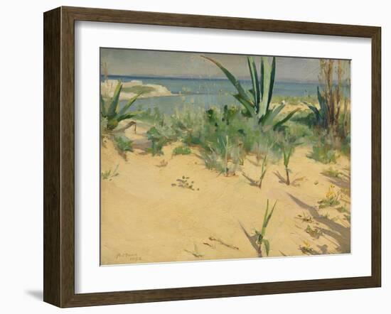 Sand Dunes, Tangier, 1892-Alexander Mann-Framed Giclee Print