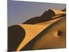 Sand dunes (Timimoun, Grand Erg, Gourara Valley, Sahara Desert, Algeria)-Frans Lemmens-Mounted Photographic Print