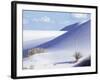 Sand Dunes, White Sands Desert, New Mexico, USA-Adam Woolfitt-Framed Photographic Print