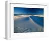 Sand Dunes, White Sands National Park, New Mexico, USA-Steve Vidler-Framed Photographic Print