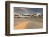 Sand Dunes with Hotel Riu, Maspalomas, Gran Canaria, Canary Islands, Spain, Atlantic, Europe-Markus Lange-Framed Photographic Print