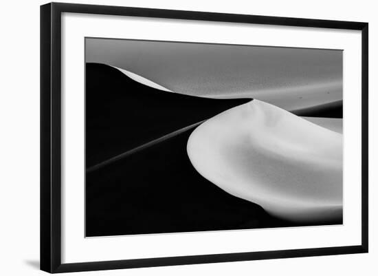 Sand Dunes-Jenny Qiu-Framed Photographic Print