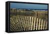 Sand Fence, 2020, (Photograph)-Anthony Butera-Framed Stretched Canvas