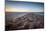 Sand Formations at Budle Bay, with Holy Island Castle in the Distance, Northumberland-Bill Ward-Mounted Photographic Print