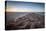 Sand Formations at Budle Bay, with Holy Island Castle in the Distance, Northumberland-Bill Ward-Stretched Canvas