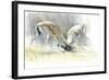 Sand Gazelles, 2009-Mark Adlington-Framed Giclee Print