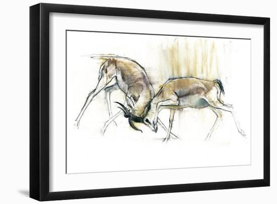 Sand Gazelles, 2009-Mark Adlington-Framed Giclee Print