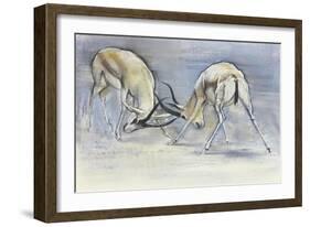 Sand Gazelles, 2009-Mark Adlington-Framed Giclee Print