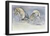 Sand Gazelles, 2009-Mark Adlington-Framed Giclee Print