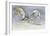 Sand Gazelles, 2009-Mark Adlington-Framed Giclee Print