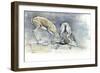 Sand Gazelles, 2009-Mark Adlington-Framed Giclee Print