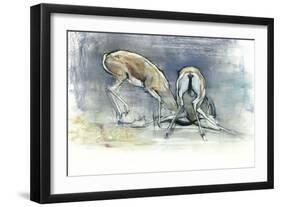 Sand Gazelles, 2009-Mark Adlington-Framed Giclee Print