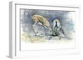 Sand Gazelles, 2009-Mark Adlington-Framed Giclee Print