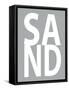 Sand Gray-Jamie MacDowell-Framed Stretched Canvas