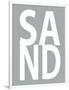 Sand Gray-Jamie MacDowell-Framed Art Print