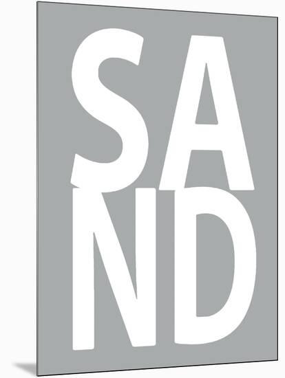 Sand Gray-Jamie MacDowell-Mounted Art Print