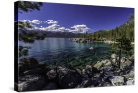 Sand Harbor Lake Tahoe-Michael Polk-Stretched Canvas