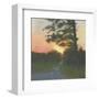 Sand Hill Sunset II-Elissa Gore-Framed Art Print