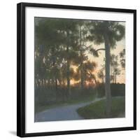 Sand Hill Sunset III-Elissa Gore-Framed Art Print