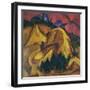 Sand Hills of the Engadin-Ernst Ludwig Kirchner-Framed Giclee Print