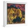 Sand Hills of the Engadin-Ernst Ludwig Kirchner-Framed Giclee Print