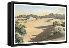 Sand Hills, Palm Springs-null-Framed Stretched Canvas