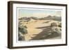 Sand Hills, Palm Springs-null-Framed Art Print