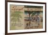 Sand in my Shoes & Florida Poem - Florida-Lantern Press-Framed Premium Giclee Print