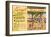 Sand in My Shoes, Poem, Florida-null-Framed Art Print