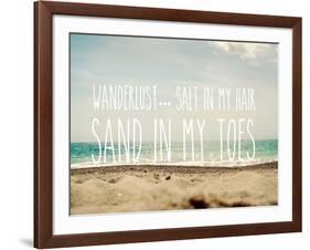 Sand in My Toes-Sarah Gardner-Framed Art Print