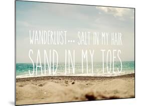 Sand in My Toes-Sarah Gardner-Mounted Art Print