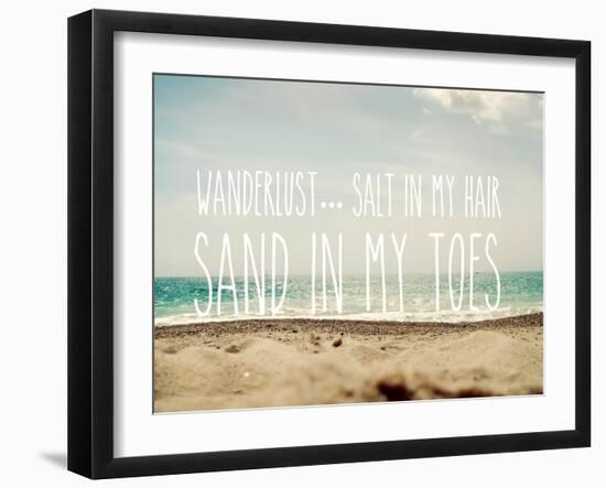 Sand in My Toes-Sarah Gardner-Framed Art Print