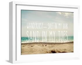 Sand in My Toes-Sarah Gardner-Framed Art Print