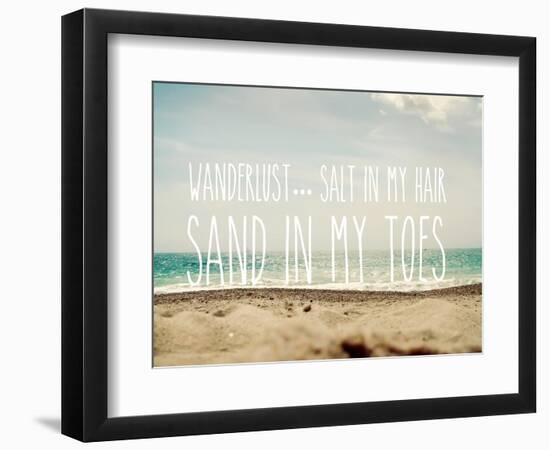 Sand in My Toes-Sarah Gardner-Framed Art Print