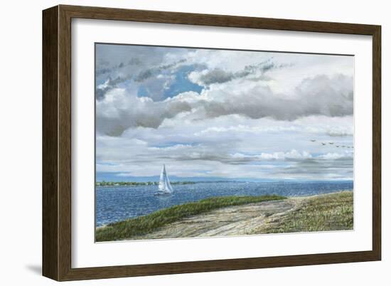 Sand Island-Doug Zider-Framed Art Print