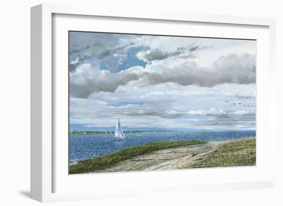 Sand Island-Doug Zider-Framed Art Print