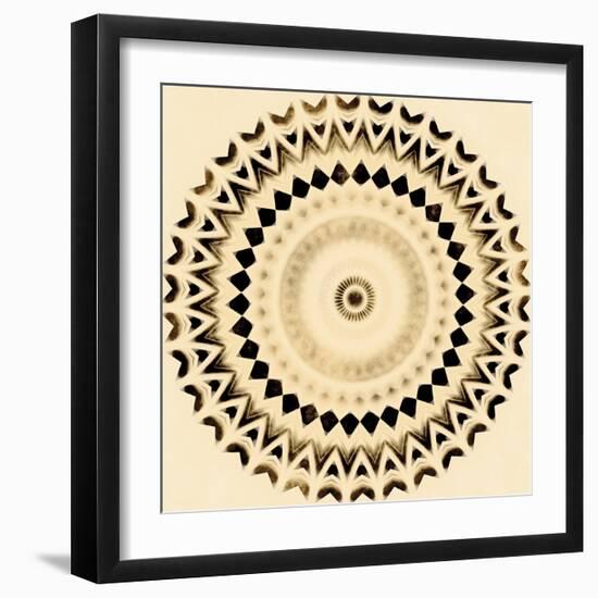 Sand Mandala - Orbit-Michael Banks-Framed Giclee Print