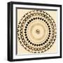 Sand Mandala - Orbit-Michael Banks-Framed Giclee Print