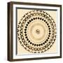 Sand Mandala - Orbit-Michael Banks-Framed Giclee Print