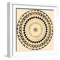 Sand Mandala - Orbit-Michael Banks-Framed Giclee Print