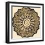 Sand Mandala - Revolve-Michael Banks-Framed Giclee Print