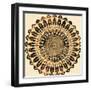 Sand Mandala - Swivel-Michael Banks-Framed Giclee Print