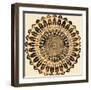 Sand Mandala - Swivel-Michael Banks-Framed Giclee Print